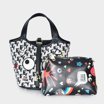 EY-Patterned Handbags